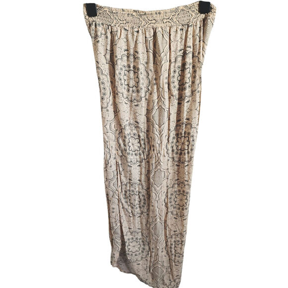 Eloise Bohemian Wide Pants Peach Womens Size Medium - Picture 4 of 7